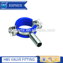 Pipe fittings Sanitary stainless steel pipe support tri-clamp holder